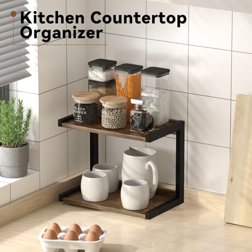 Kitchen Counter Shelf Organizer