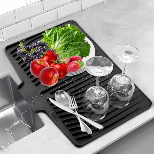 Silicone Dish Drying Mat for Kitchen Counter