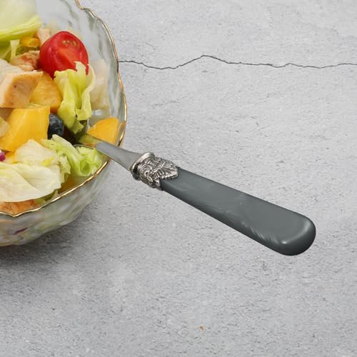 2 piece Salad Servers Stainless Steel Salad Serving Set Salad Fork and Spoon