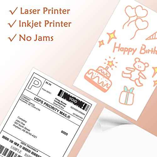 Full Sheet Shipping Labels (2000 Count)