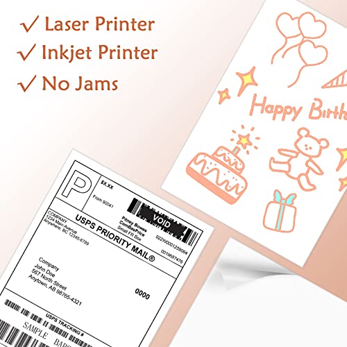 Full Sheet Shipping Labels (5000 Count)