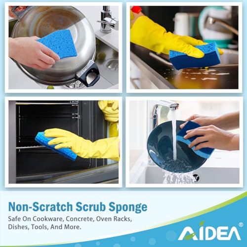 Non Scratch Scrub Sponge (24 Count)