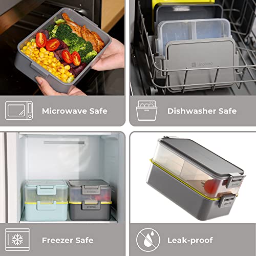 Stackable 2 Tier Adult Bento Box