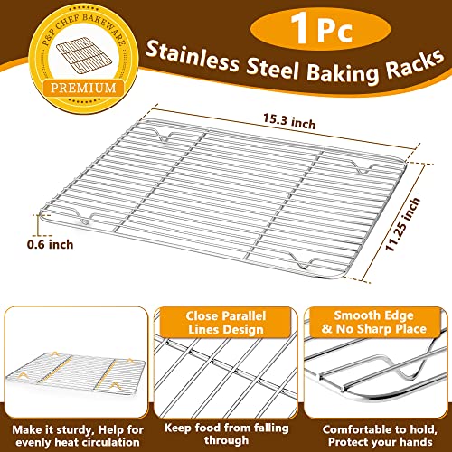 Stainless Steel Baking Sheet with Rack Set for Cookie