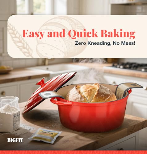 5QT Dutch Oven for Sourdough Bread Baking