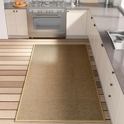 Kitchen Mat Rubber Backing Cushioned Non Slip Kitchen Rugs for Floor