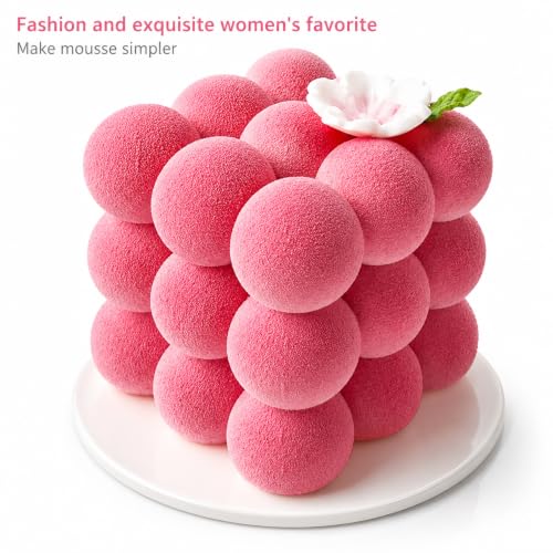 Bubble Cube Silicone Mold for Baking Mousse Cake