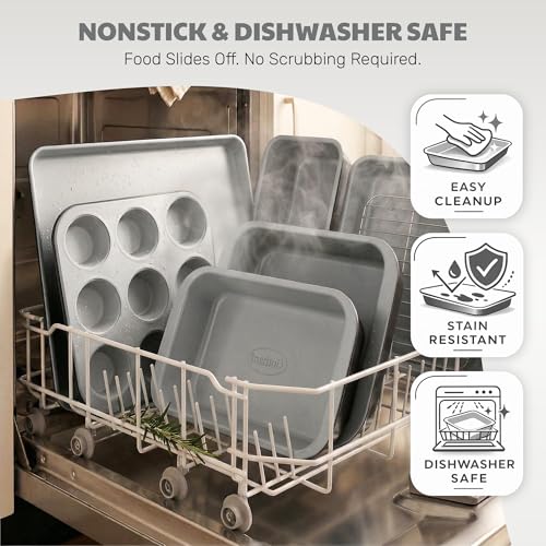 6 Pc Stackable Baking Pans Set (6 Count)
