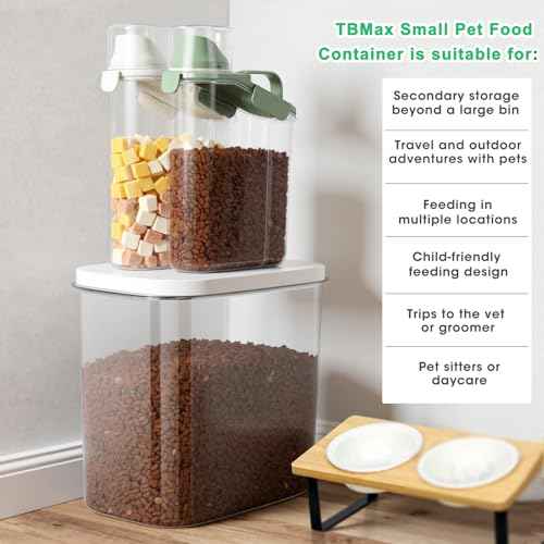 Rice Container Cereal Storage Container 2 Pack (2 Count)