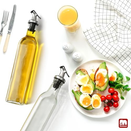 Olive Oil and Vinegar Dispenser Bottle Set (2 Count)