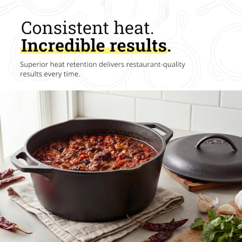 Cast Iron Dutch Oven with Loop Handle