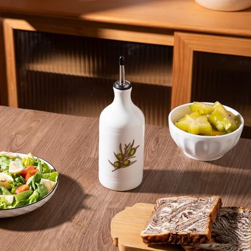 Sweejar Ceramic Olive Oil Dispenser Bottle