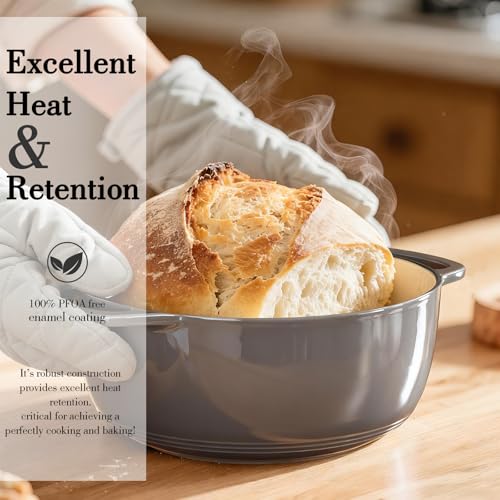 Enameled Cast Iron Dutch Oven