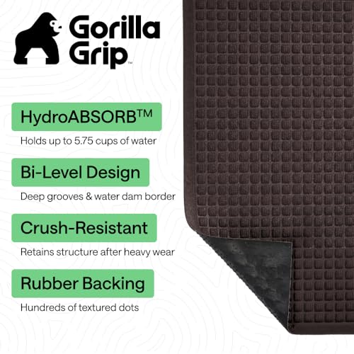 HydroABSORB Door Mat for Indoor Outdoor Use