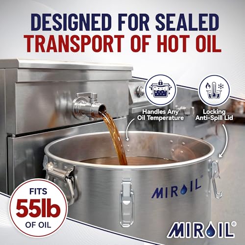 Oil Disposal Caddy with Caster Wheels