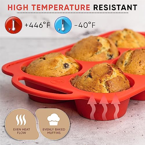 Silicone Jumbo Muffin Pan