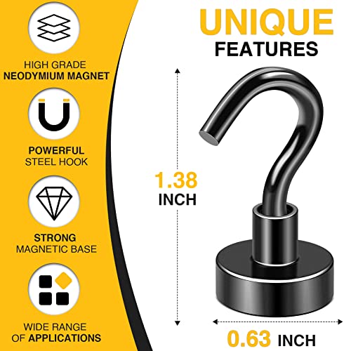 Magnetic Hooks (60 Count)