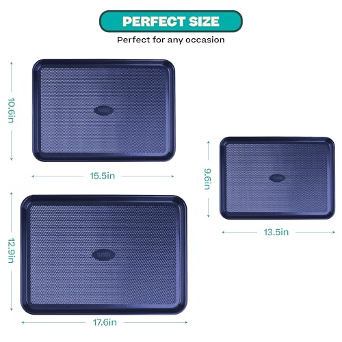 Non Stick Baking Sheets (3 Count)