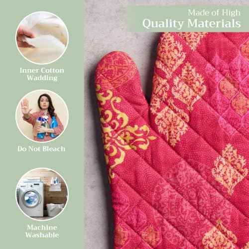 Maison d'Hermine Oven Gloves 100% Cotton Oven Mitt