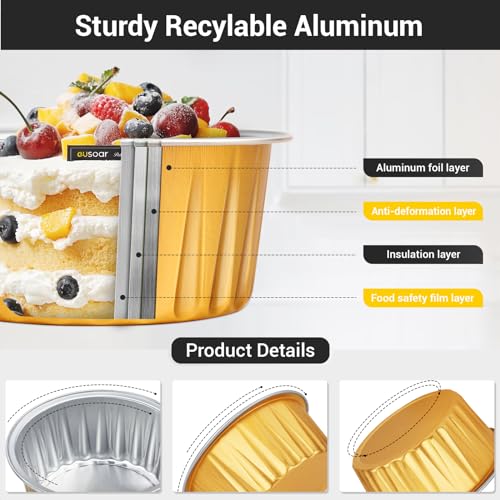 Aluminum Foil Cups (120 Count)