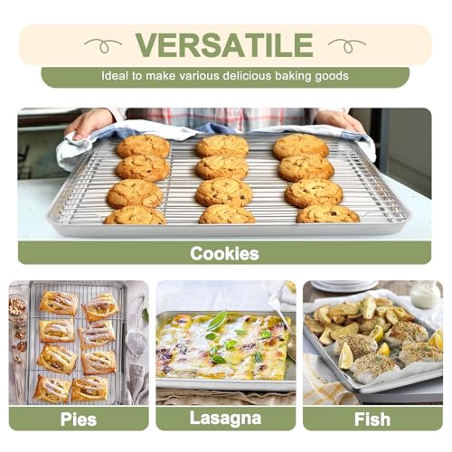 Baking Sheet with Rack Set