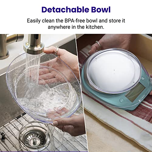 Food Kitchen Scale with Bowl
