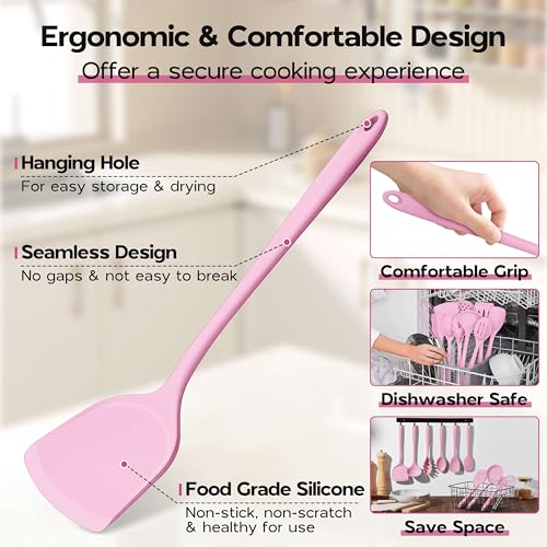 Silicone Cooking Utensils Set (10 Count)