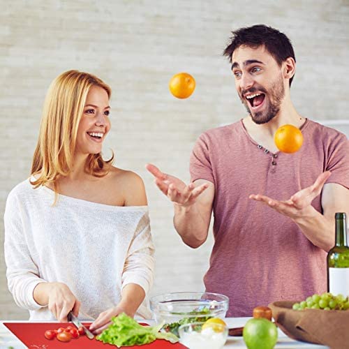 Plastic Cutting Boards for Kitchen (7 Count)