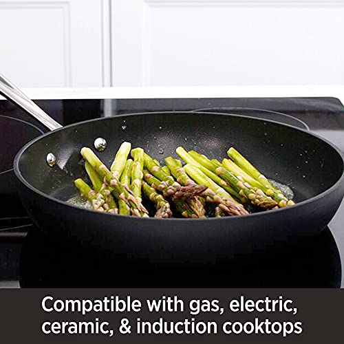 HA1 Hard Anodized Nonstick Fry Pan Set