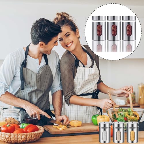 6 Pack Salt and Pepper Shakers (6 Count)