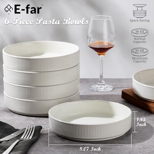 Pasta Bowls Set of 6 (6 Count)