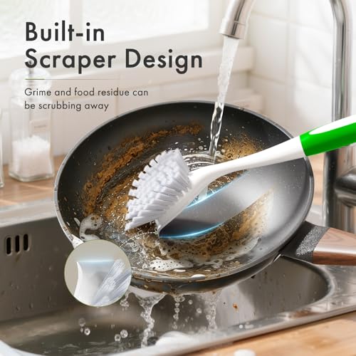 Dish Brush with Handle (2 Count)