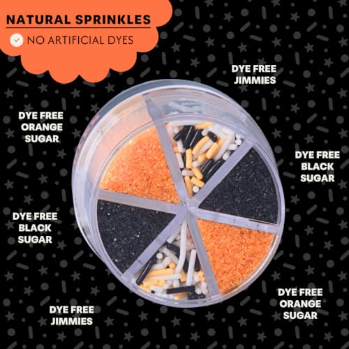 Dye Free Halloween Sprinkles (2.75 Ounce)