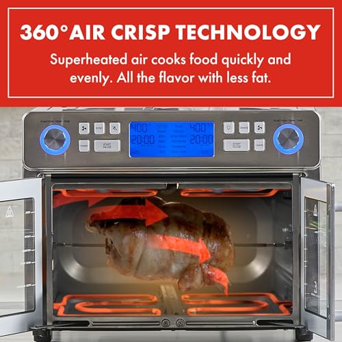 Lagasse Dual Zone Technology 25QT Air Fryer Oven