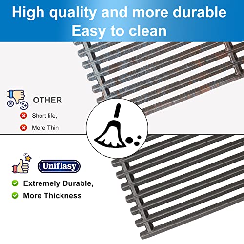 17" Cast Iron Grill Grates for Charbroil Commercial Infrared 463355220 463242516 463242515 466242615 463243016 463346017 466242616 463364824 3