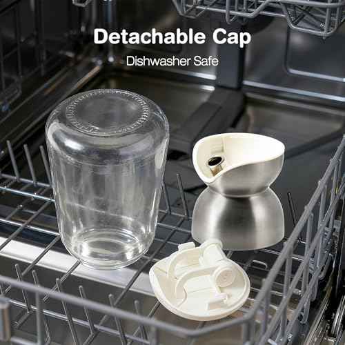 Oil Dispenser for Kitchen 9 Ounce Salad Dressing Container