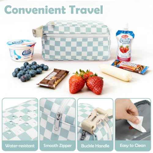 Freezable Snack Bag with Removable Ice Packs