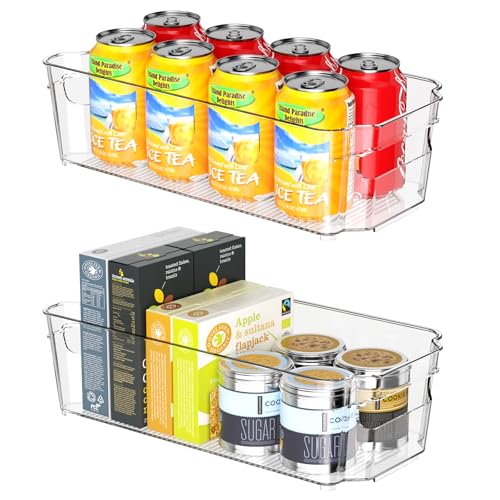 Clear Fridge Organizer (2 Count)