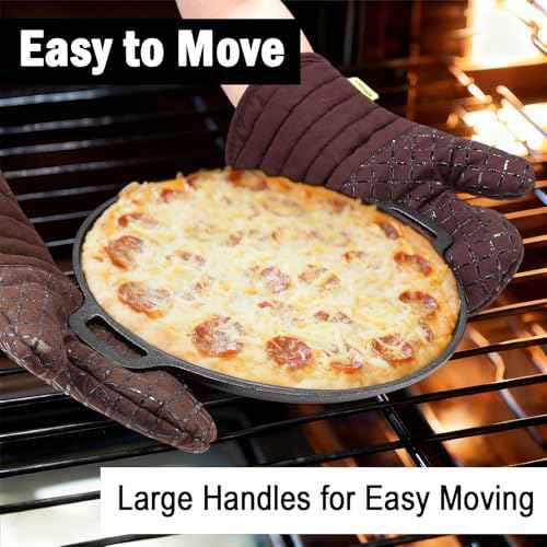 13.8 Inch Cast Iron Pizza Pan