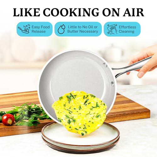 20 Piece Pots and Pans Set Nonstick Cookware Set