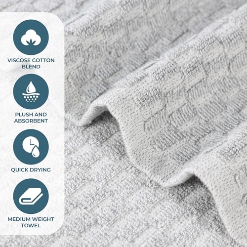 Juno Viscose Cotton Blend Medium Weight Towels