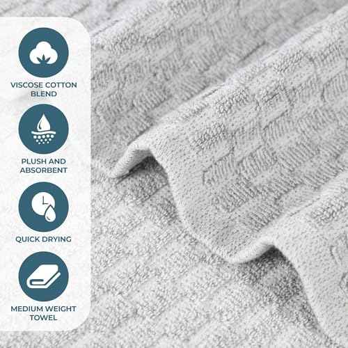 Juno Viscose Cotton Blend Medium Weight Bath Sheets