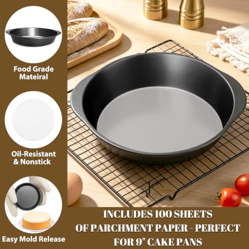 9 Inch Cake Pan Set (3 Count)