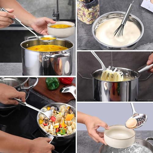 31 Piece Stainless Steel Cooking Utensils Set (31 Count)