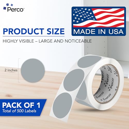 Grey Round Circle Dot Sticker 2