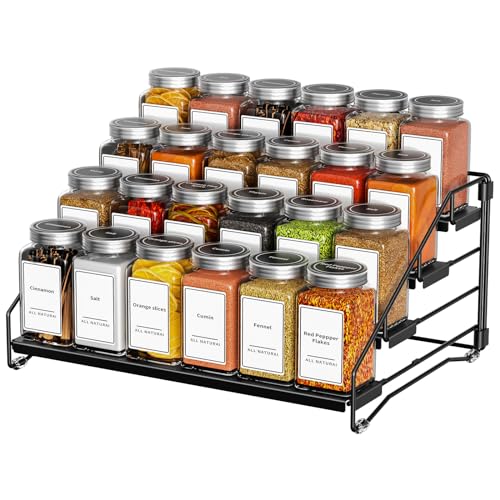 4 Tier Spice Rack for Cabinet
