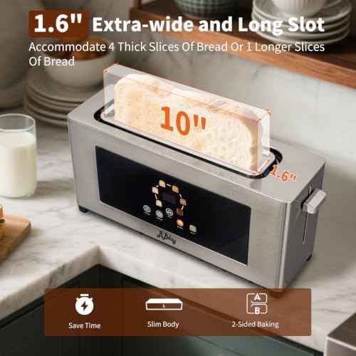 2 Slice Toaster with Touchscreen