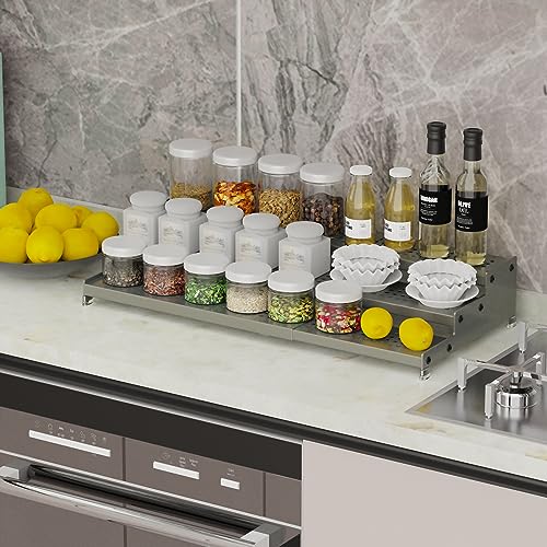Expandable Spice Rack organizer with 3