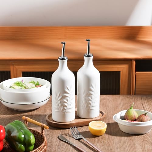 Sweejar Ceramic Olive Oil Dispenser Bottle