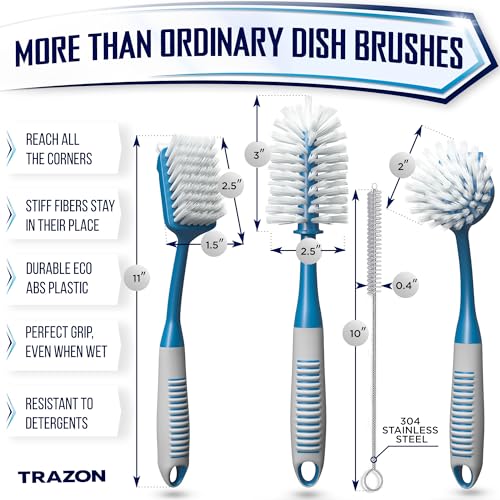 Dish Brush Set of 4 (4 Count)